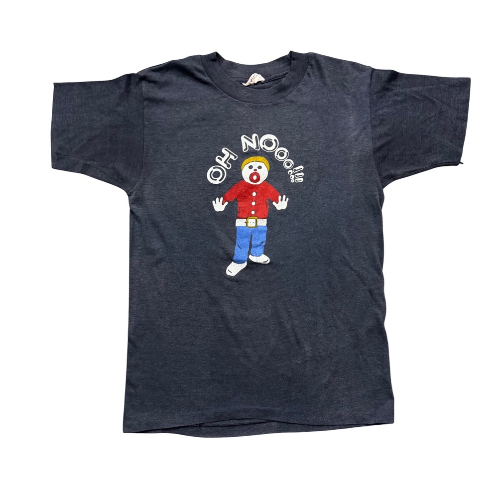 Vintage Mr Bill Show Oh No T-Shirt Tee SNL 70s 80s Single Stitch